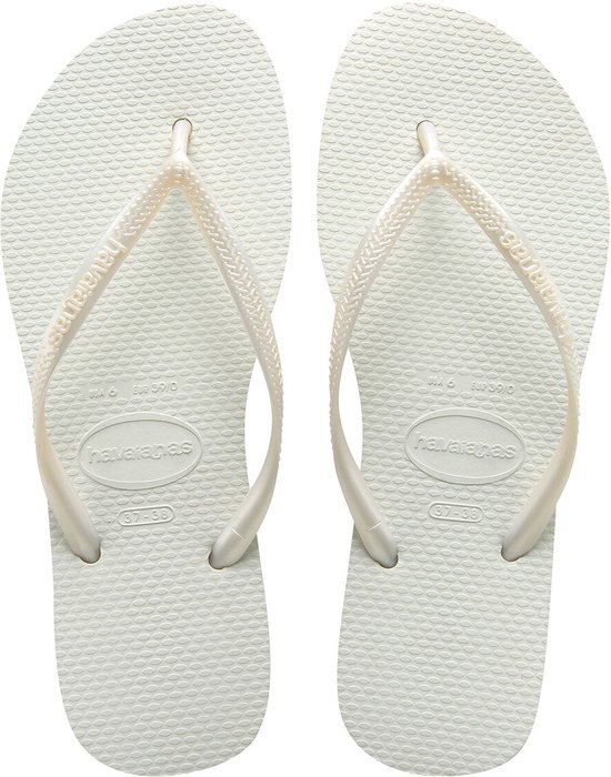 Havaianas Slim Slippers Volwassenen Wit