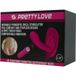 Joli stimulateur d'amour en coquillage télécommandé 1 pièce