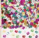 Amscan Confetti, motief nummer 60, metaal, 14 g, meerkleurig