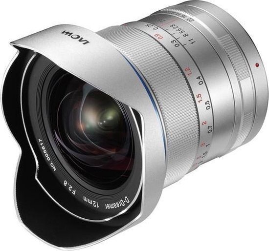 Laowa 12mm f/2.8 Zero Distortion SLR Ultra-groothoeklens Zilver