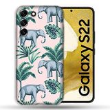Beschermhoes Samsung Galaxy S22 Beschermhoes Olifant Patroon