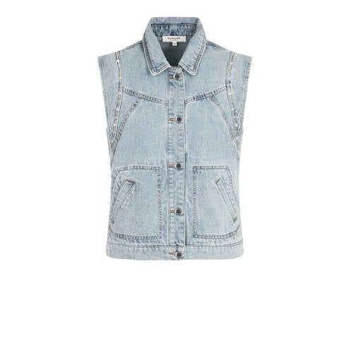 Morgan gilet light blue