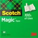 Scotch Plakband Magic 810 25mmx66m onzichtbaar mat | 9 stuks