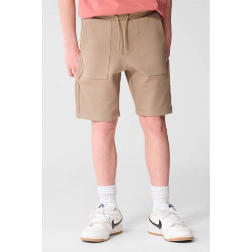 Shoeby regular waist sweatshort taupe