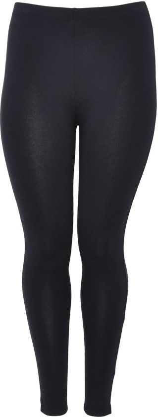 Yoek Grote maten - dames legging lang - donkerblauw - 8718855237749