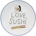 Blond Amsterdam Sushi Plate 18 cm Love