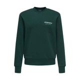 ONLY & SONS JUNIOR junior sweater met backprint - groen