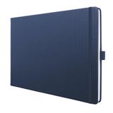 SIGEL Notitieboek Conceptum A4 landschap donker blauw puntgelijnd hardcover 132 pagina's 100 grams