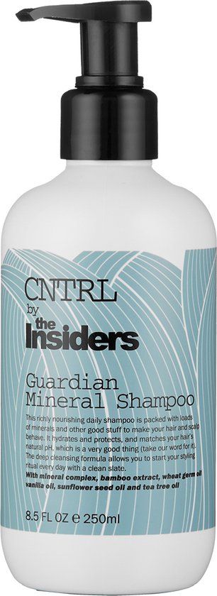The Insiders CNTRL Guardian Mineral Shampoo - 250ml - For All Hair Types