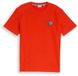 Tom Tailor T-shirt met borduursel - Maat XXXL - orange red