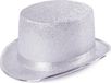 Bristol Novelty Ltd Bristol Novelty Unisex Shiny Top Hat (Silver)
