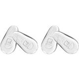 Techsuit Coussinets en silicone pour lunettes NPT1, lot de 2 pièces, transparents