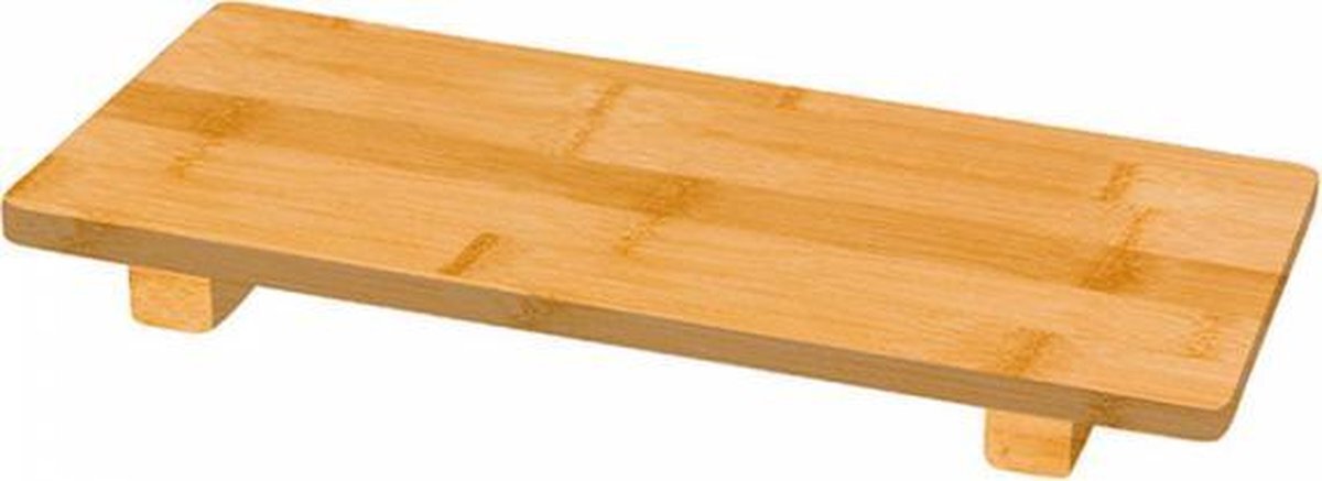 Garciadepou Bamboe sushiplank natural 30x11x2,5cm, verpakt per stuk