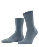 FALKE Run eenkleurig katoen functioneel materiaal sokken unisex blauw - maat 37-38