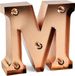 Legami Nachtlampje lichtletter M - Rose gold