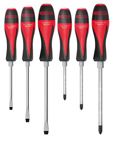 KSTools 922.6110 ULTIMATEMAX schroevendraaier set, 5,5 tot 8 mm - PH1 tot PH3