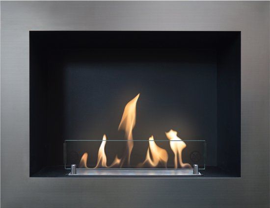 Xaralyn Serra Bio-ethanol Wandhaard - Grijs - 1500W - Vrijstaand
