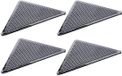 Tapis antidérapant - Tapis antidérapant - Moquette - Réutilisable lavable - 5 x 5 x 5 cm - Noir