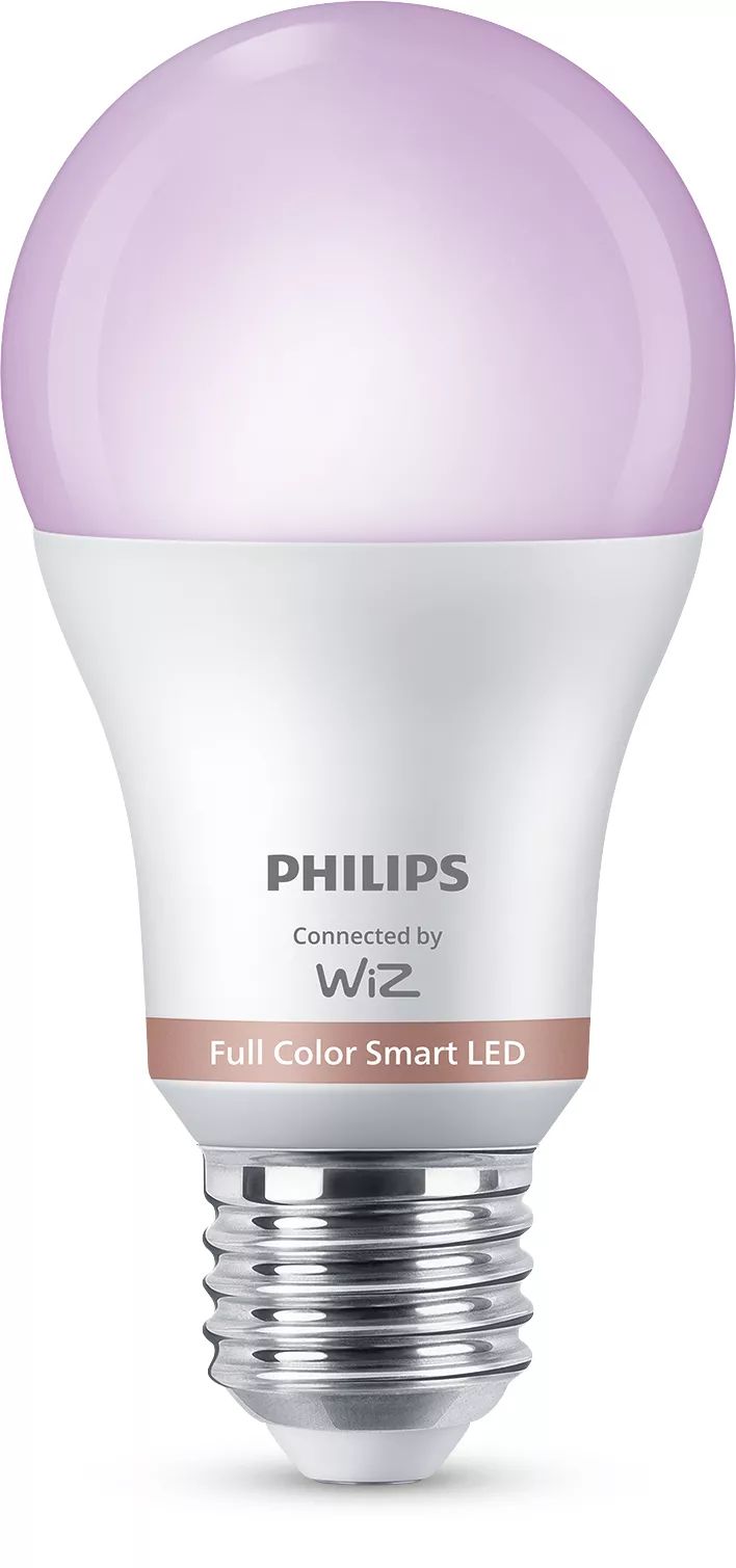 Philips Hue Philips Smart LED Lamp - Slimme LED-Verlichting - Gekleurd en Wit Licht - E27 - 60W - Mat - Wi-Fi