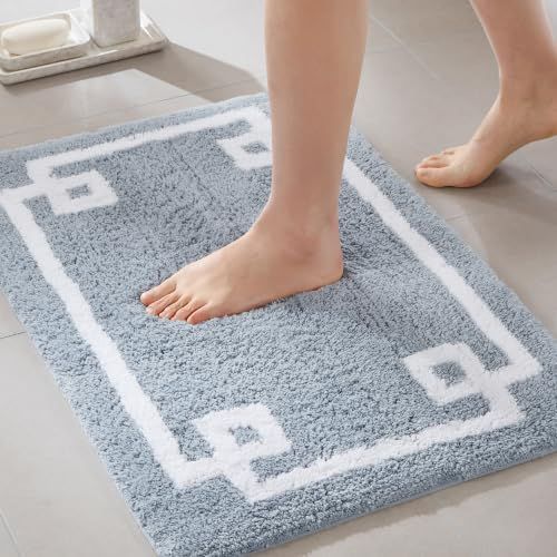 Madison Park Absorberend, Sneldrogend, Spa Design Douche Kamer Decor, Blauw, 20 Inch x 30 Inch