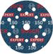 Bosch Professional Bosch 50x EXPERT O780 Folieschuurschijf, 125 mm, Korrel 150