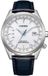 Citizen CB0270-10A Horloge - Leer - Blauw - Ø 42 mm