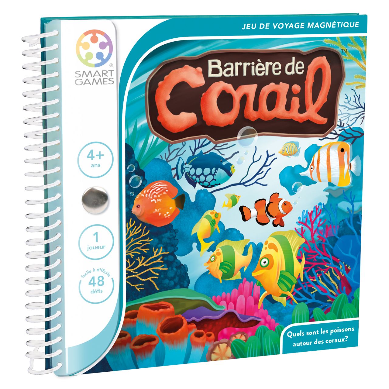 SmartGames Barrière de Corail - Magnetisch Reisspel