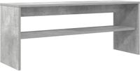 vidaXL TV-kast 100 x 30 x 40 cm Beton Grijs Bewerkt hout
