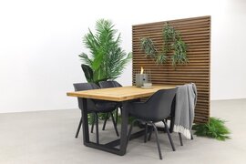 Hartman Sophie Element - Xerix/Murano teak - 180x90 cm. - tuinset 5-delig