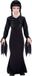 Widmann The Addams Family Morticia Zwarte Jurk Kind - Maat 128