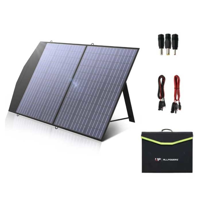 Allpowers Solar Oplader 18V/60W - MC4 Output - Vouwbaar Zonnepanneel - Lader op Zonne-energie
