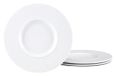 Creatable, 25147, serie Show Time Drops, 4-delige serviesset voor 4 personen, bordenset van porselein, vaatwasser- en magnetronbestendig, Made in Europe