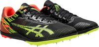 ASICS RESURGENCE XC - Spikes - Zwart Groen Oranje - 42 1/2