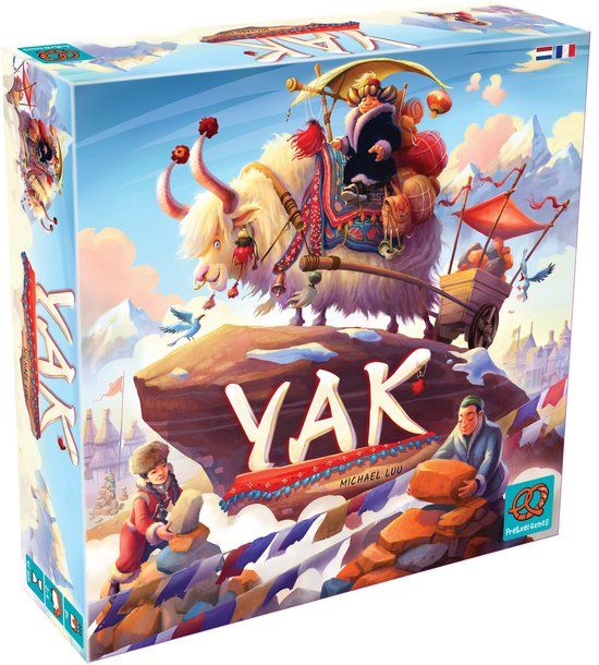 Pretzel Games Yak (NL versie) - Bordspel - Strategisch spel - 8+ jaar