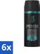 Axe Bodyspray Apollo 6 x 150 ml