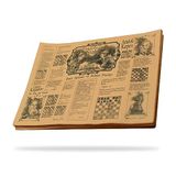 Hostelnovo Anti-vetpapier voor levensmiddelen, 500 stuks, 30 x 20 cm, bruin kraftpapier, uniek design met schaak-legendes, ideaal voor aardappelchips
