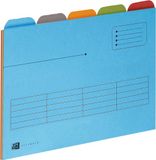 Oxford Ultimate dossiermap ft A4, uit karton, 5 tabs, assorti 5 stuks