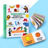 Minilibros Editorial el Pirata Minilibros bilingües en español e inglés - Mis primeras palabras / Spanish and English Bilingual Minibooks - My First Words (Spanish Edition)
