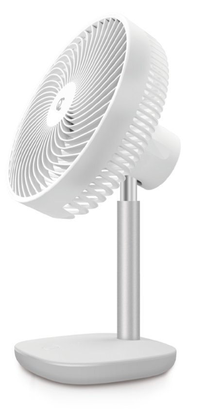 FlinQ Desktop Ventilator - Draadloos - Wit