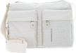 MANDARINA DUCK schoudertas MD20 Crossover Zip Latte crème