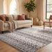 Safavieh ADR119A-5 Adirondack Collection Ivory and Silver Area Rug