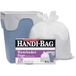 Handi-Bag HAB6FW130 Super Value Pack, 8gal, 0,6mil, 22 x 24, Wit (Doos van 130)