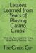 Lessons Libri GmbH Casino Craps Guides- Lessons Learned from Years of Playing Casino Craps!