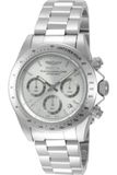 Invicta Speedway Heren Quartz horloge van roestvrij staal - 39 mm