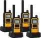 Retevis RB648 Plus radio sans fil longue portée, radio robuste, étanche (IP67), 2000 mAh, triple protection, fonction SOS, double bouton PTT, radio portable pour la randonnée