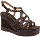 Alma En Pena - Platte sandalen - Donkerbruin - Vrouwen - Maat 37