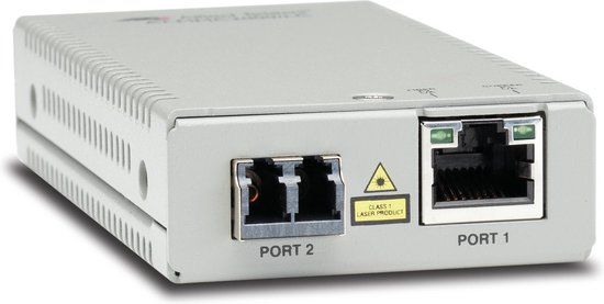 Allied Telesis AT MMC2000/LC - Glasvezel mediaconverter
