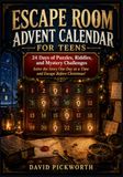 Escape Room Advent Calendar for Teens: 24 Days of Puzzles, Riddles, and Mystery Challenges