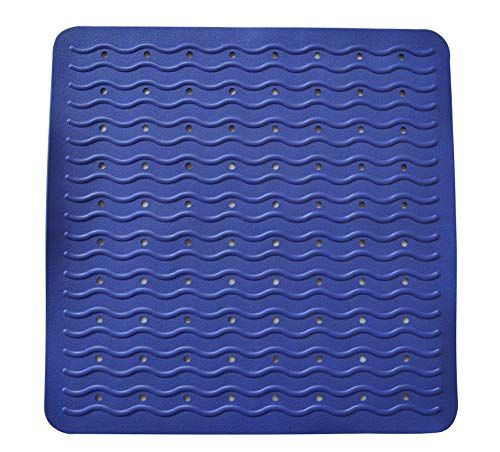 Ridder Tecno Douchemat - Ø 55 cm - Blauw - Allergievriendelijk - PVC-vrij