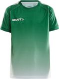 Craft Pro Control Fade Jersey Jr 1906703 - Team Green/White - 158/164